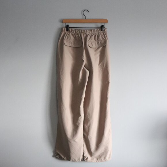 Aeropostale Parachute Cargo Medium Tan Pull On Relaxed High Rise Casual Pants - Picture 2 of 12